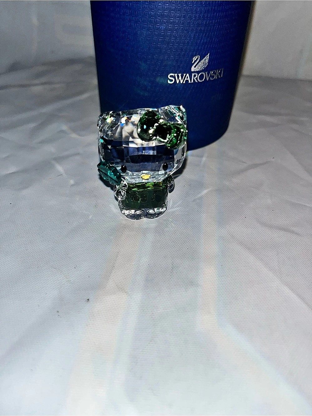 Swarovski Hello Kitty Lucky Charm Crystal Clear & Green